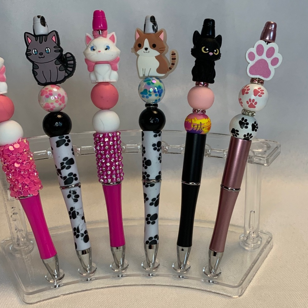 NEW! Handmade Decorated Pens! 5 Piece Set! You Get One!  Your Choice! - Picture 5 of 11